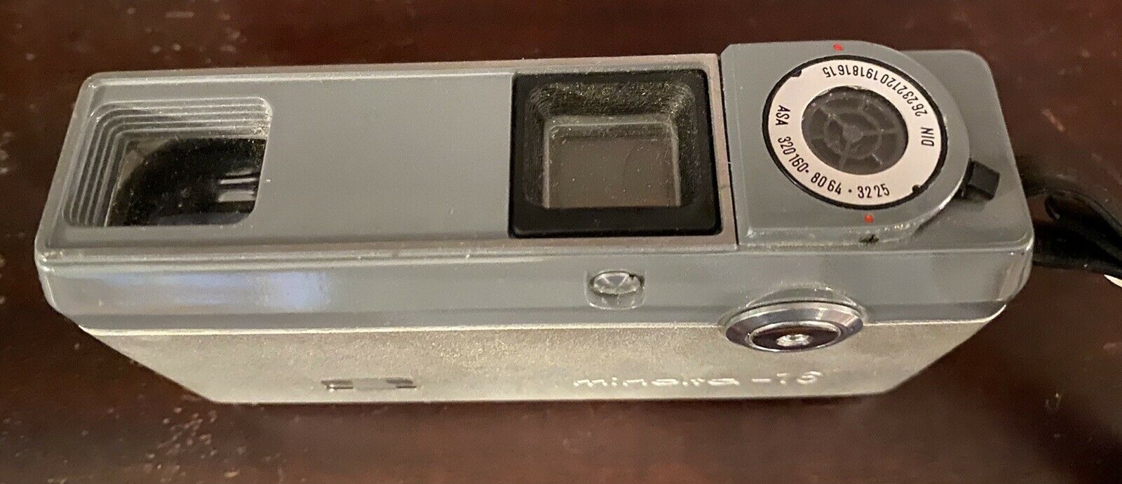 Vintage Minolta 16 Ee Ii Subminiature Spy Camera W Case U. S. Information Agency
