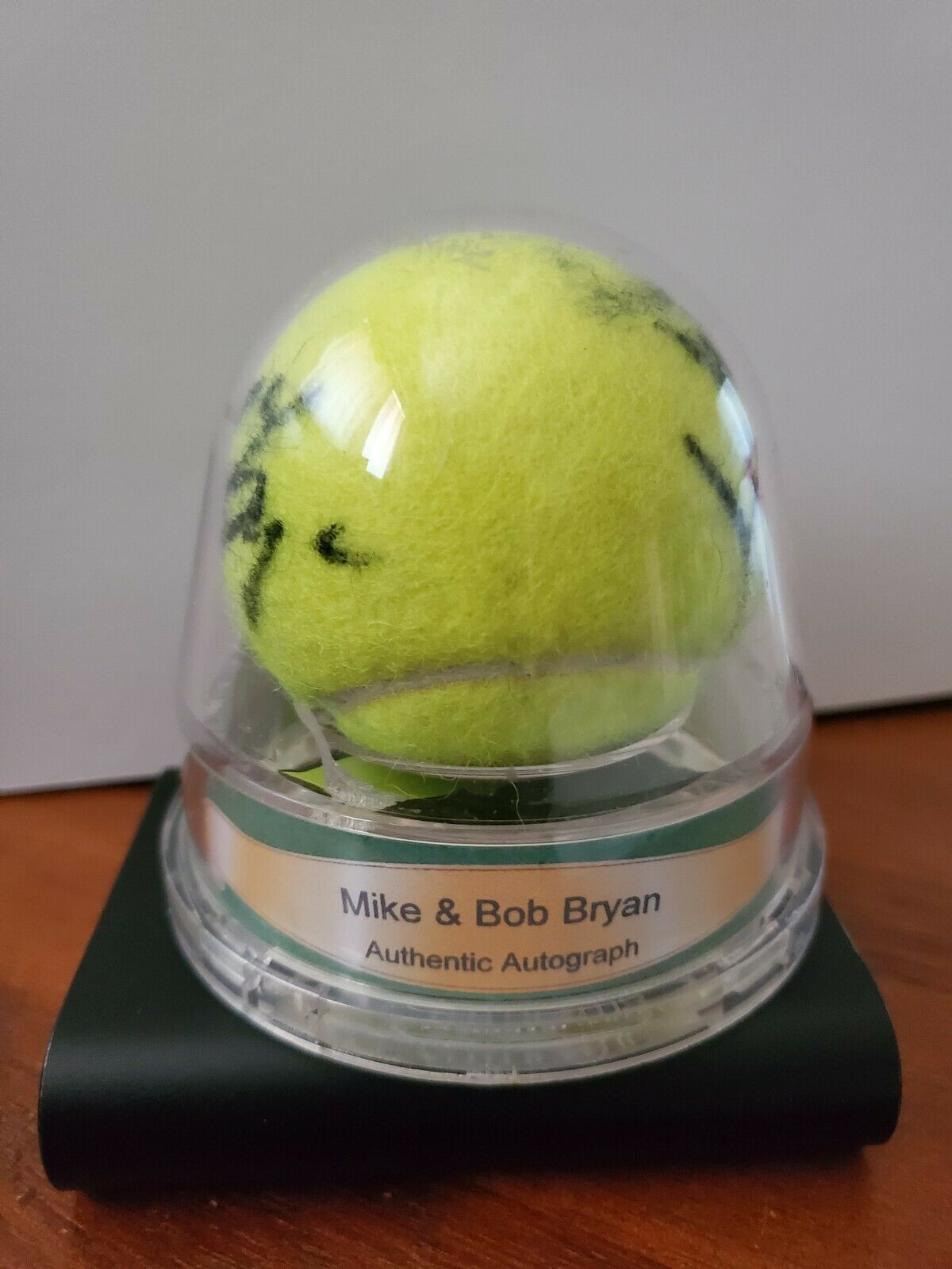 Mike And Bob Bryan Autograph Signed Ace Authentic Tennis Ball Hof Doubles Greats