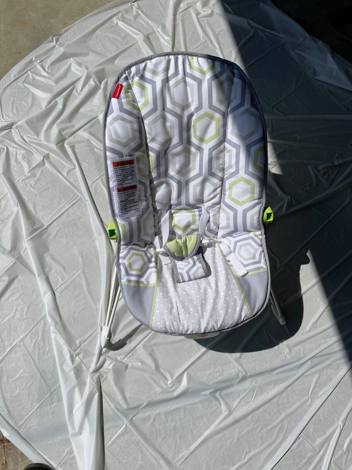 Fisher-price Baby Bouncer - Geo Meadow, Infant Soothing And Play Seat