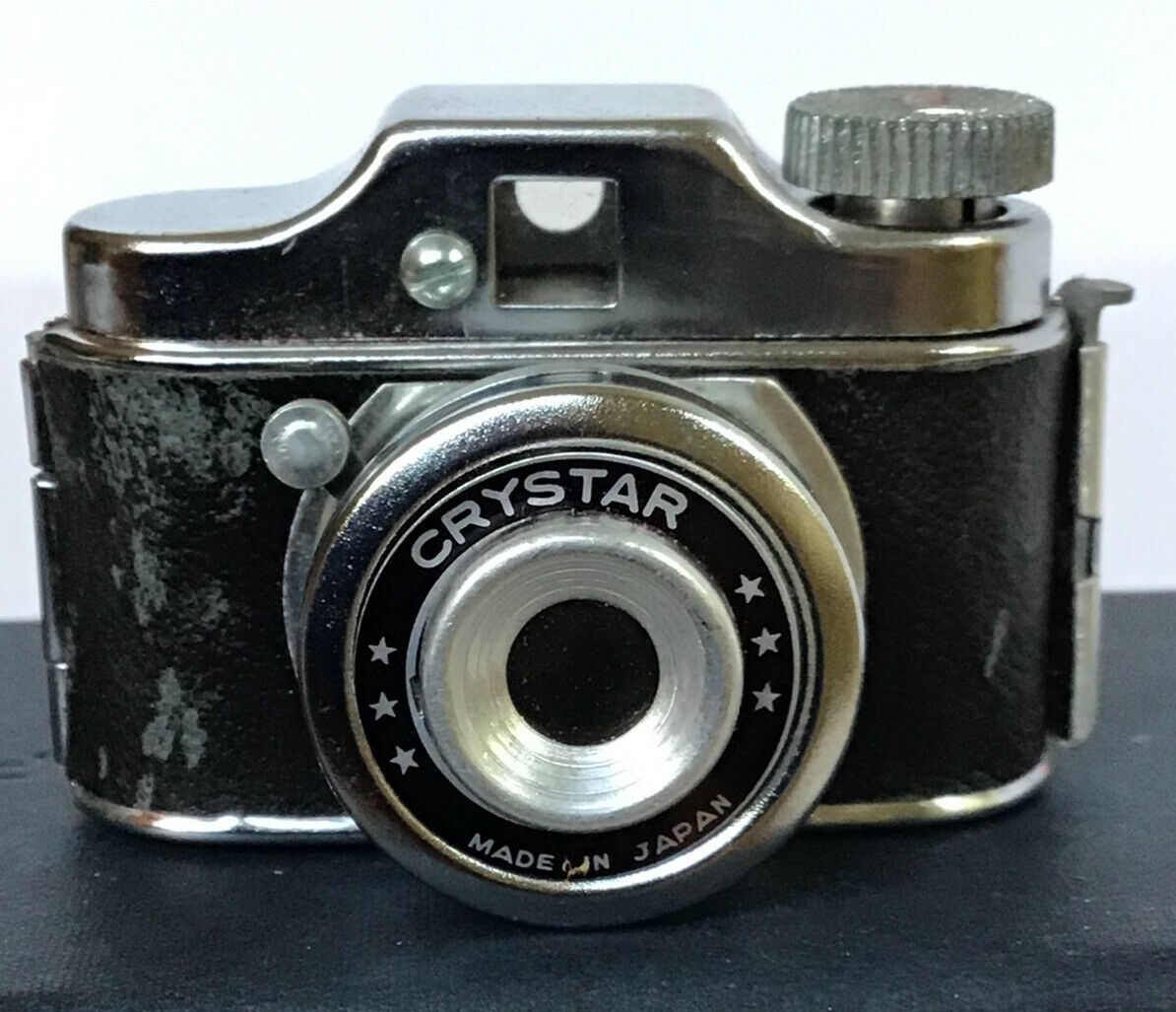 Crystar Mini Vintage Spy Camera Made In Japan Miniature Mint Condition