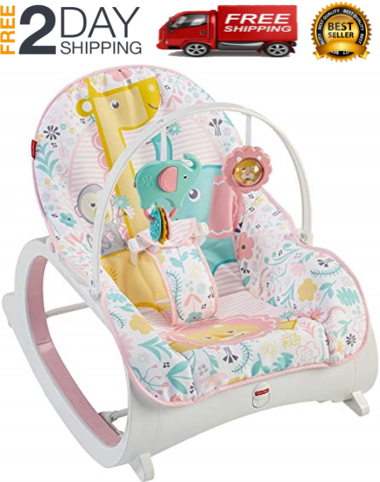New Cradling Seat,baby Bouncer Swing Infant Chair Rocker Toddler Musical